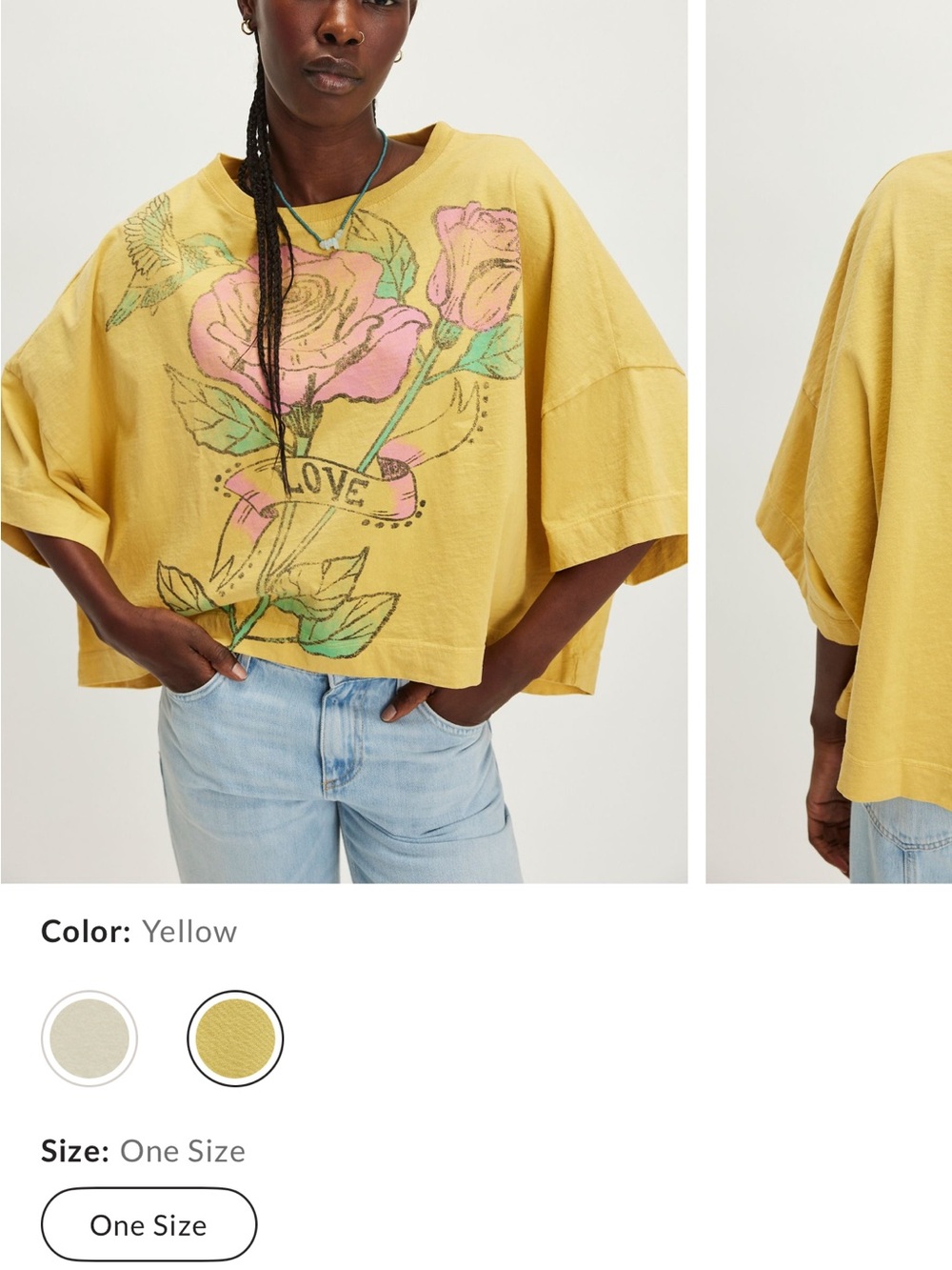 Free People Ragabond Studio East West Love top. One size - Picture 4 of 4